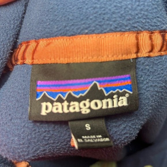 Patagonia Micro D Snap T Fleece Pullover Sweater Women's Size Small Gorpcore - Picture 5 of 6